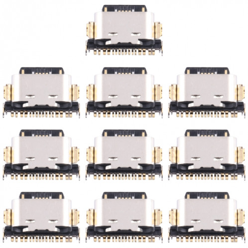 Pour vivo Y33e 5G 10 pièces connecteur de Port de charge d'origine SH31271224-04