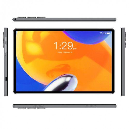 Tab Ultra Tablette PC d'appel téléphonique 3G 10,1 pouces, 1,5 Go + 16 Go, processeur Quad Core Android 7 MTK6735, double SIM (gris) SH201B127-018