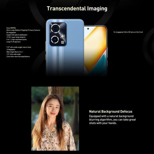 Honor 90 GT, 12 Go + 256 Go, 6,7 pouces Magic OS 7.2 Snapdragon 8 Gen 2 Octa Core jusqu'à 2,84 GHz, réseau : 5G, OTG, NFC, prise en charge de Google Play (noir) SH101C1910-09