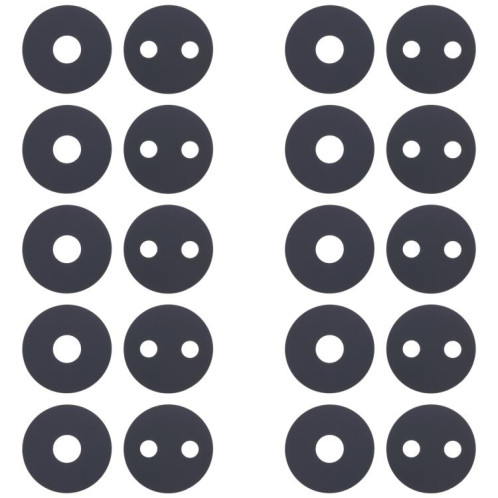 Lot de 10 lentilles de caméra arrière pour OPPO A58 4G CPH2529 SH54051163-04