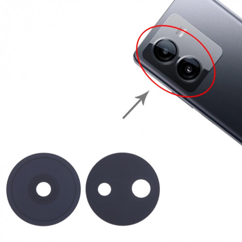 Pour vivo T2 5G 10 jeux d'objectifs de caméra arrière SH55021086-04