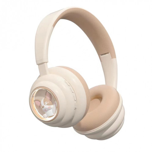 Casque Bluetooth à lumière RVB supra-auriculaire KE-31 (rose) SH701B1408-04
