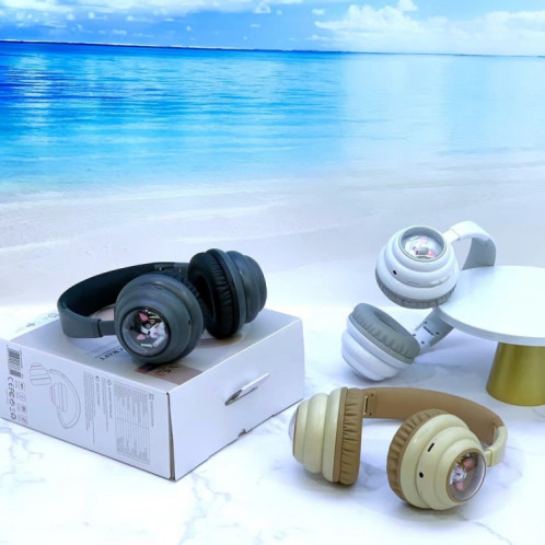 Casque Bluetooth à lumière RVB supra-auriculaire KE-31 (rose) SH701B1408-04