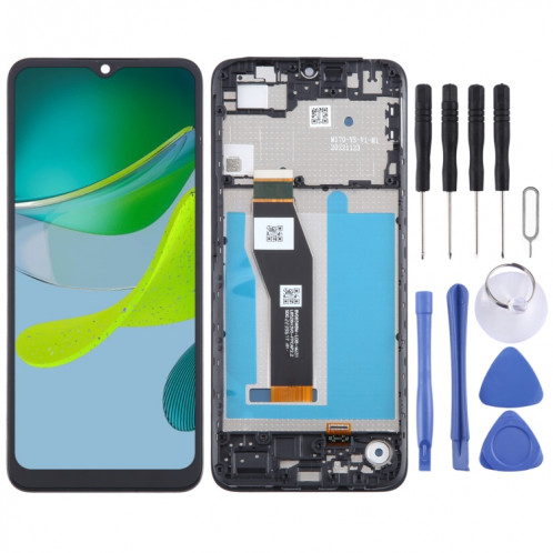 Pour Motorola Moto E13 OEM écran LCD numériseur assemblage complet avec cadre SH9007276-07