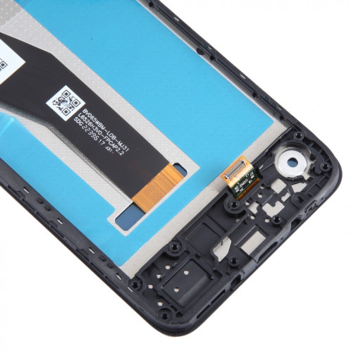 Pour Motorola Moto E13 OEM écran LCD numériseur assemblage complet avec cadre SH9007276-07