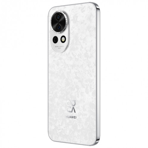Huawei nova 12, 8 Go + 512 Go, identification par empreinte digitale à l'écran, HarmonyOS 4.0 Octa Core de 6,7 pouces, réseau: 4G, NFC, OTG, ne prend pas en charge Google Play (blanc) SH602A393-08