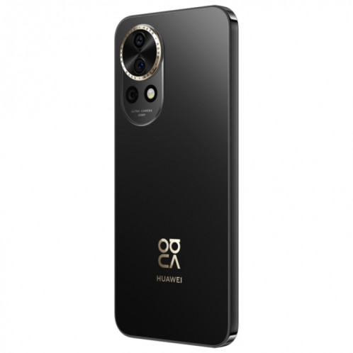 Huawei nova 12, 8 Go + 512 Go, identification par empreinte digitale à l'écran, HarmonyOS 4.0 Octa Core de 6,7 pouces, réseau: 4G, NFC, OTG, ne prend pas en charge Google Play (noir) SH602B1327-08