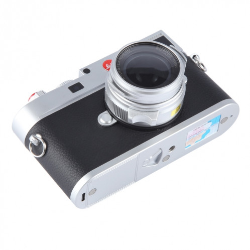 Pour Leica M11 faux modèle d'appareil photo factice non fonctionnel accessoires de studio photo (argent noir) SH901B243-06