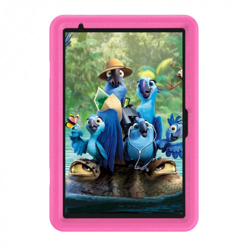 P30H WiFi Kid Tablet 10,1 pouces, 4 Go + 128 Go, Android 13 Allwinner A523 Octa Core CPU Prise en charge du contrôle parental Google Play (Rose) SH701A508-07