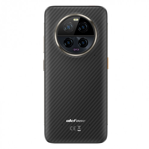 Téléphone ultra robuste Ulefone Armor 23, 12 Go + 512 Go, 6,78 pouces Android 13 MediaTek Dimensity 8020 Octa Core jusqu'à 2,6 GHz, réseau : 5G, NFC, OTG, messagerie satellite (Elite Black) SU601A1550-023