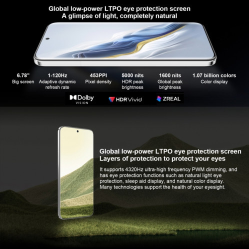 Honor Magic6, 12 Go + 256 Go, appareil photo 1080 MP, 6,78 pouces Magic OS 8.0 Snapdragon 8 Gen 3 Octa Core jusqu'à 3,3 GHz, réseau : 5G, OTG, NFC (bleu) SH701A1108-010