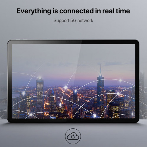 Tablette Lenovo K11 Pro 5G LTE, 6 Go + 128 Go, 11 pouces Android 11, Qualcomm Snapdragon 750G Octa Core, prise en charge de l'identification faciale (gris) SL401A584-011