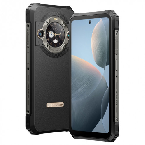  Blackview BL9000, 12 Go + 512 Go, IP68/IP69K/MIL-STD-810H, 6,78 pouces + 1,32 pouces Android 13 MediaTek Dimensity 8020 Octa Core, réseau : 5G, NFC, OTG (Orbit Grey) SB401B1168-021