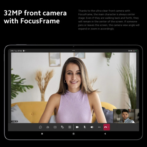 Xiaomi Pad 6S Pro 12,4 pouces, 12 Go + 512 Go, HyperOS Qualcomm Snapdragon 8 Gen2 Octa Core, batterie 10 000 mAh (noir) SX703A1791-032