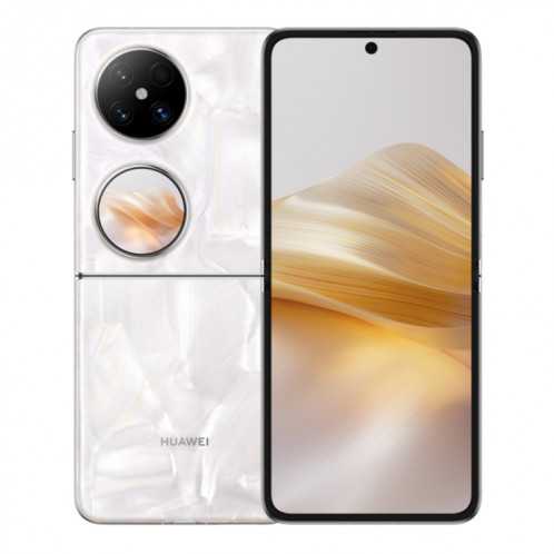 HUAWEI Pocket 2, 12 Go + 1 To, 6,94 pouces + 1,15 pouces HarmonyOS 4.0 Octa Core, OTG, NFC, ne prend pas en charge Google Play (blanc) SH203B526-011