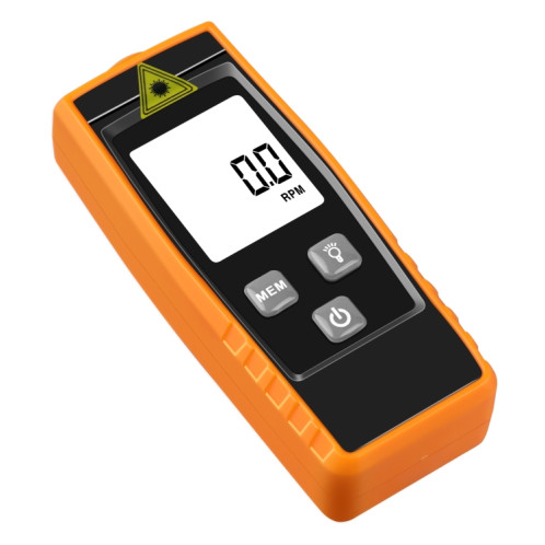 Tachymètre numérique RZ835, plage : 2,5-99999 tr/min (orange) SH901A1715-07