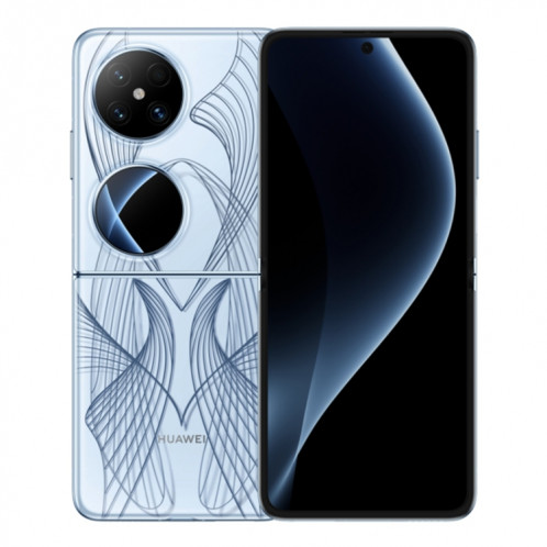 HUAWEI Pocket 2 Art Custom Edition, 16 Go + 1 To, 6,94 pouces + 1,15 pouces HarmonyOS 4.0 Octa Core, OTG, NFC, ne prend pas en charge Google Play (bleu) SH201A429-012