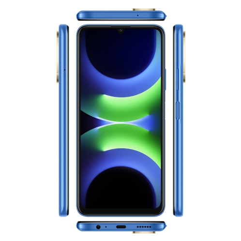 HUAWEI Enjoy 70z, 8 Go + 128 Go, identification par empreinte digitale latérale, 6,75 pouces HarmonyOS 4.0 Octa Core 2,4 GHz, réseau: 4G, ne prend pas en charge Google Play (bleu) SH801B1479-08