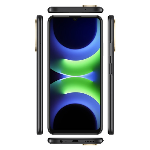 HUAWEI Enjoy 70z, 8 Go + 256 Go, identification par empreinte digitale latérale, 6,75 pouces HarmonyOS 4.0 Octa Core 2,4 GHz, réseau: 4G, ne prend pas en charge Google Play (noir) SH802A1302-08