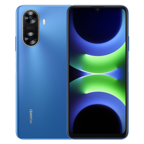 HUAWEI Enjoy 70z, 8 Go + 256 Go, identification par empreinte digitale latérale, 6,75 pouces HarmonyOS 4.0 Octa Core 2,4 GHz, réseau: 4G, ne prend pas en charge Google Play (bleu) SH802B1697-08