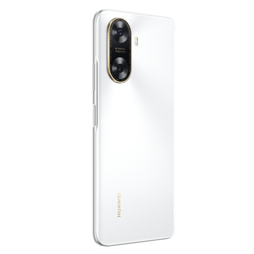 HUAWEI Enjoy 70z, 8 Go + 256 Go, identification par empreinte digitale latérale, 6,75 pouces HarmonyOS 4.0 Octa Core 2,4 GHz, réseau: 4G, ne prend pas en charge Google Play (blanc) SH802C188-08