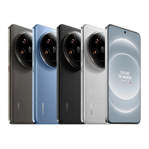 Xiaomi 14 Ultra, 12 Go + 256 Go, 6,73 pouces Xiaomi HyperOS Snapdragon 8 Gen 3 Octa Core 4 nm jusqu'à 3,3 GHz, NFC, réseau : 5G (noir) SX101B1263-023