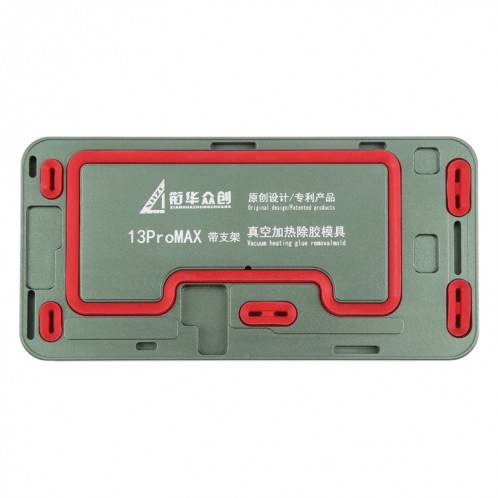 Cadre d'écran LCD pour iPhone 13 Pro Max, chauffage sous vide, moule d'élimination de la colle avec support SH01071288-05