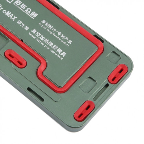 Cadre d'écran LCD pour iPhone 13 Pro Max, chauffage sous vide, moule d'élimination de la colle avec support SH01071288-05