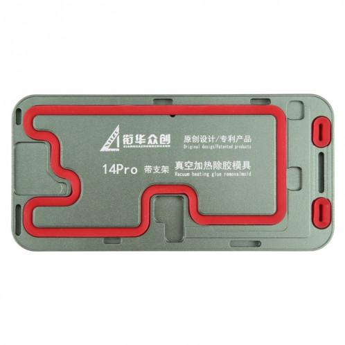 Cadre d'écran LCD pour iPhone 14 Pro, chauffage sous vide, moule d'élimination de la colle avec support SH01101875-05