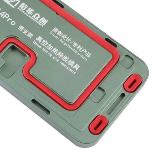 Cadre d'écran LCD pour iPhone 14 Pro, chauffage sous vide, moule d'élimination de la colle avec support SH01101875-05