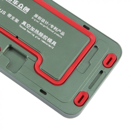Cadre d'écran LCD pour iPhone 15 Plus, chauffage sous vide, moule d'élimination de la colle avec support SH01131177-05
