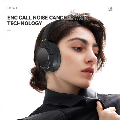 Casque Bluetooth supra-auriculaire à réduction de bruit active WH850i ANC (noir) SH001A1822-09