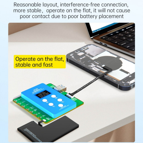 Carte de réparation rapide de santé de batterie JCID Q1 pour iPhone 11-15 Pro Max SJ2424483-010
