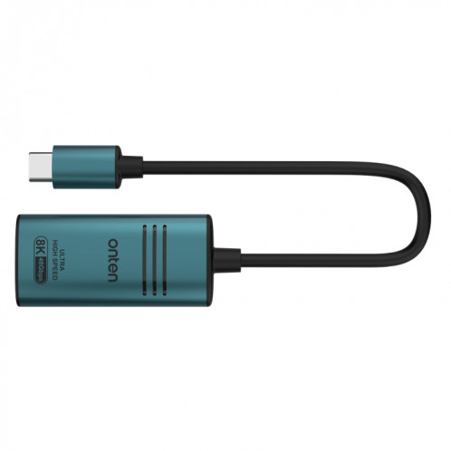 Adaptateur convertisseur vidéo Onten UC981 8K 30 Hz USB-C / Type-C vers HDMI (vert pin) SO401A1379-07