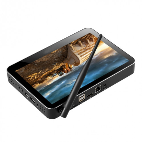 Mini PC tout-en-un PiPo X2, 4 Go + 64 Go, 8 pouces Windows 10 Intel Celeron N4020 Dual Core (noir) SP001A1483-010