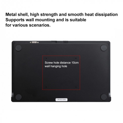Boîtier PC tout-en-un CENAVA H14, 8 Go + 64 Go, 14,1 pouces Windows 10 Intel Celeron J4125 Quad Core (noir) SC001A508-09