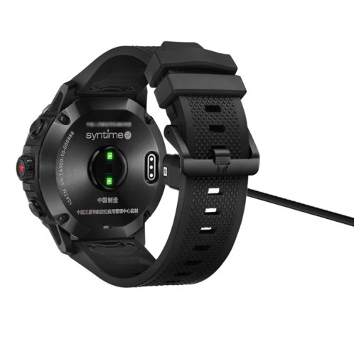 Pour Beidou Watch Syntime3 TA2000 Câble de charge intégré avec transmission de données, longueur: 1 m (noir) SH601A28-07