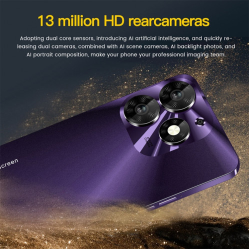 K652, 3 Go + 64 Go, 6,53 pouces Android 9.1 Mediatek MT6737 Quad Core, OTG, réseau : 4G (bleu) SH901C226-013
