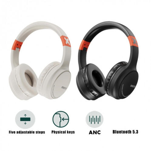Casque Bluetooth pliable à réduction de bruit Dmooster D51 (noir) SD701A658-011