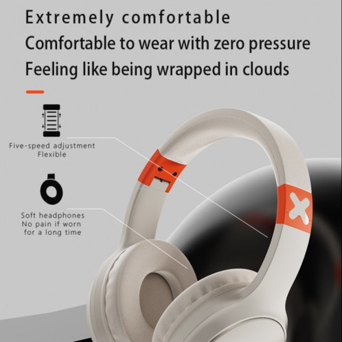 Casque Bluetooth pliable à réduction de bruit Dmooster D51 (noir) SD701A658-011