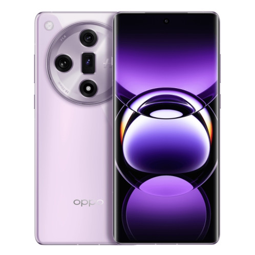 Téléphone OPPO Find X7 AI, 12 Go + 256 Go, empreinte digitale d'écran, 6,78 pouces ColorOS 14,0 Dimensity 9300 Octa Core jusqu'à 3,25 GHz, OTG, NFC, réseau : 5G (violet) SO501D1052-014