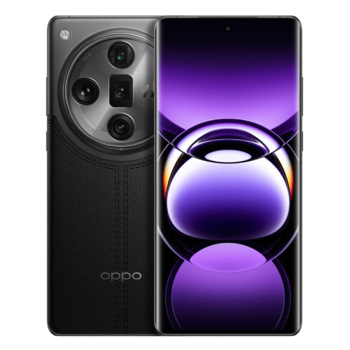 Téléphone OPPO Find X7 Ultra AI, 12 Go + 256 Go, empreinte digitale d'écran, 6,82 pouces ColorOS 14.0 Qualcomm Snapdragon 8 Gen3 Octa Core jusqu'à 3,3 GHz, OTG, NFC, réseau : 5G (noir) SO801C1850-018