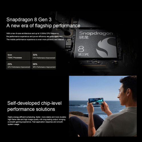 Téléphone OPPO Find X7 Ultra AI, 16 Go + 256 Go, empreinte digitale d'écran, 6,82 pouces ColorOS 14.0 Qualcomm Snapdragon 8 Gen3 Octa Core jusqu'à 3,3 GHz, OTG, NFC, réseau : 5G (bleu foncé) SO802B1269-018