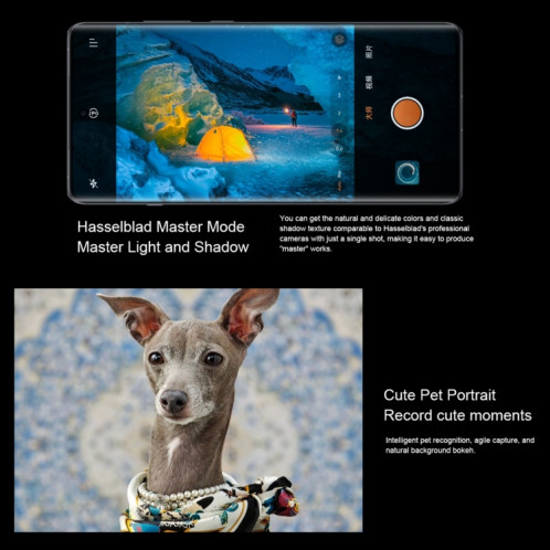 Téléphone OPPO Find X7 Ultra AI, 16 Go + 256 Go, empreinte digitale d'écran, 6,82 pouces ColorOS 14.0 Qualcomm Snapdragon 8 Gen3 Octa Core jusqu'à 3,3 GHz, OTG, NFC, réseau : 5G (bleu foncé) SO802B1269-018