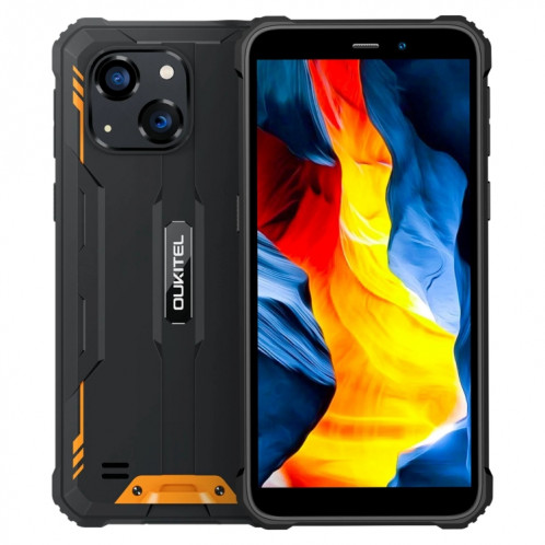  Oukitel WP32, 4 Go + 128 Go, IP68/IP69K, 5,93 pouces Android 13 Unisoc Tiger T606 Octa-core, NFC, OTG, réseau : 4G (Orange) SO601B1093-015