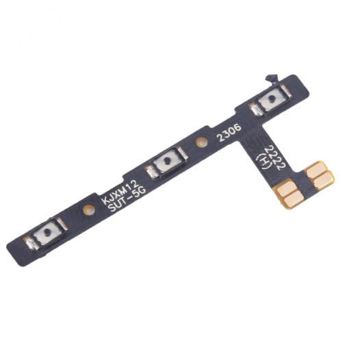 Pour Xiaomi 12s Ultra OEM Bouton d'alimentation et bouton de volume Câble flexible SH15041241-04