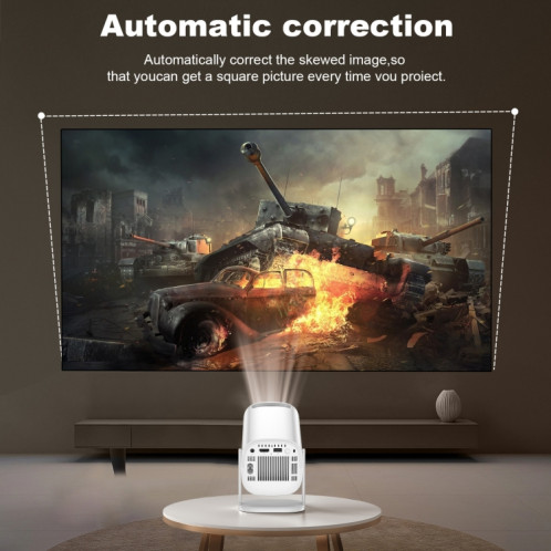 Projecteur WiFi portable GXMO P30 Android 11 OS HD, type de prise : (blanc) SG502A471-011