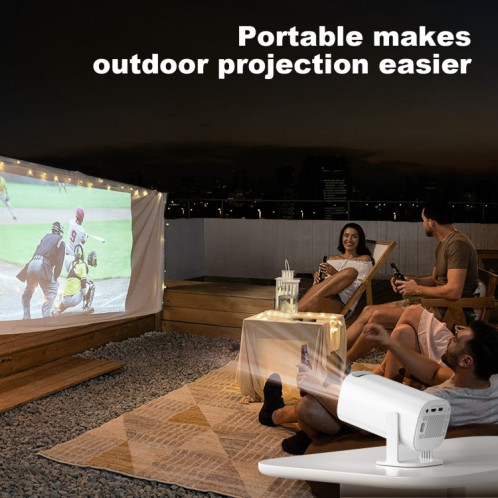 Projecteur WiFi portable GXMO P30 Android 11 OS HD, type de prise : (blanc) SG502A471-011