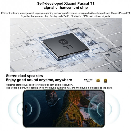 Xiaomi Civi 4 Pro, 12 Go + 256 Go, 6,55 pouces Xiaomi HyperOS Snapdragon 8s Gen 3 Octa Core 4 nm jusqu'à 3,0 GHz, NFC, réseau : 5G (bleu) SX001C1889-016