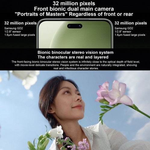 Xiaomi Civi 4 Pro, 12 Go + 256 Go, 6,55 pouces Xiaomi HyperOS Snapdragon 8s Gen 3 Octa Core 4 nm jusqu'à 3,0 GHz, NFC, réseau : 5G (bleu) SX001C1889-016